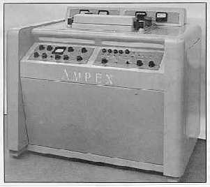 ampex prototype videol tape recorder 1956
