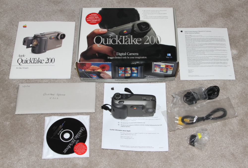 Apple Quicktake digital camera 200 kit