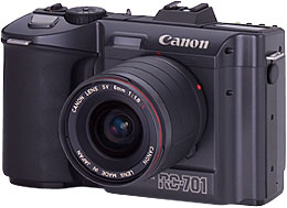 canon rc-701 still video camera front view 1986