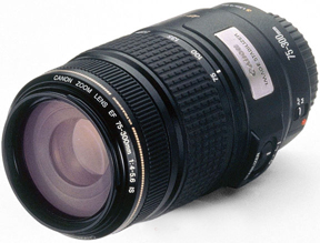 canon ef 75-300 mm first lens to incorporate image stabilization technology 1995