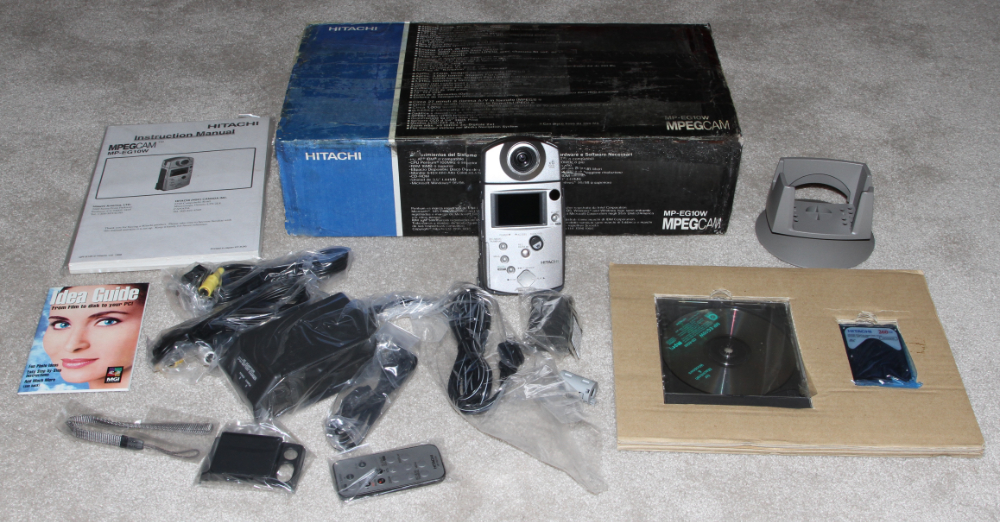 itachi MP-EG10W digital camera kit