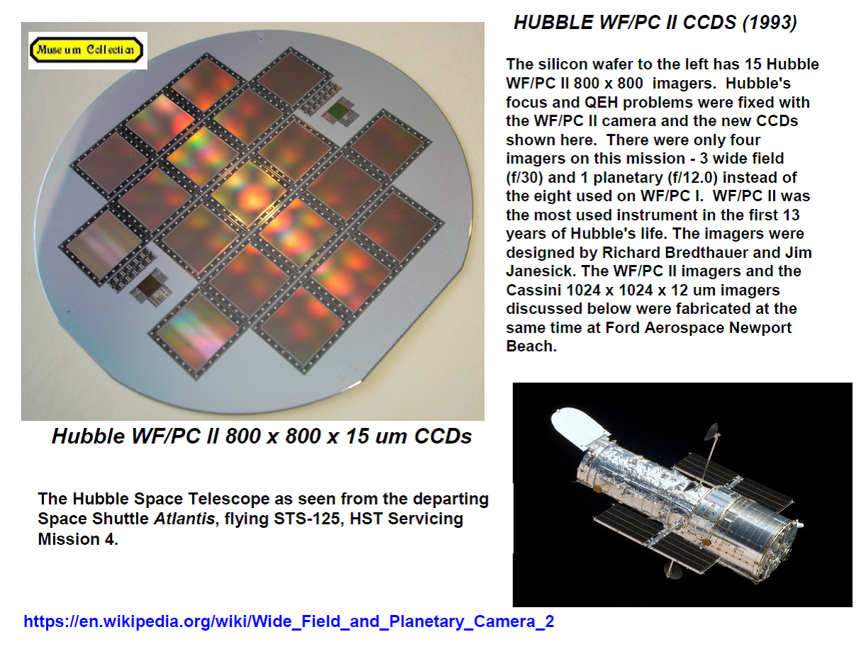 Janesick: Hubble WF/PC II CCD wafer
