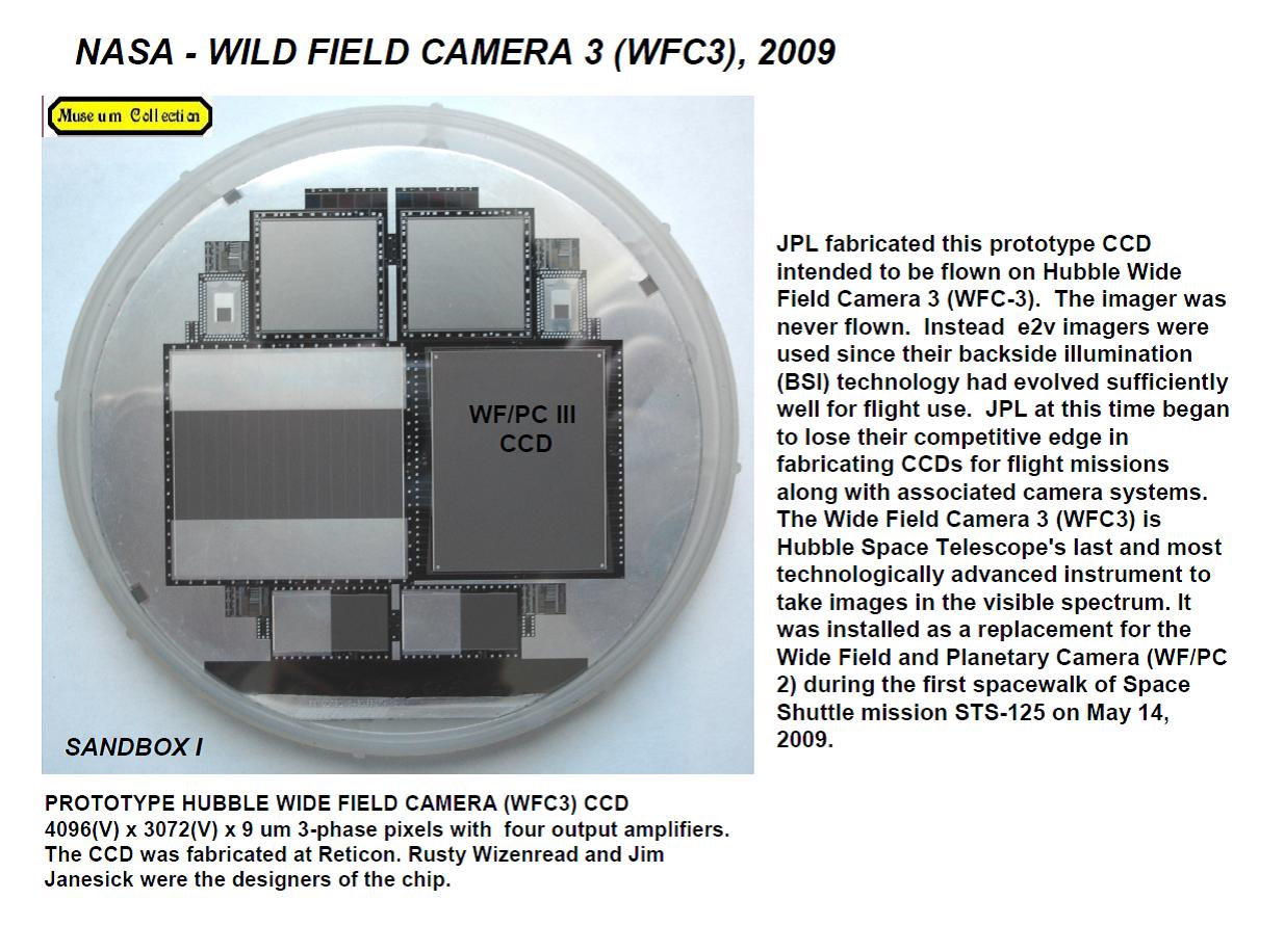 Janesick: NASA Wide Field Camera Sandbox I CCD wafer