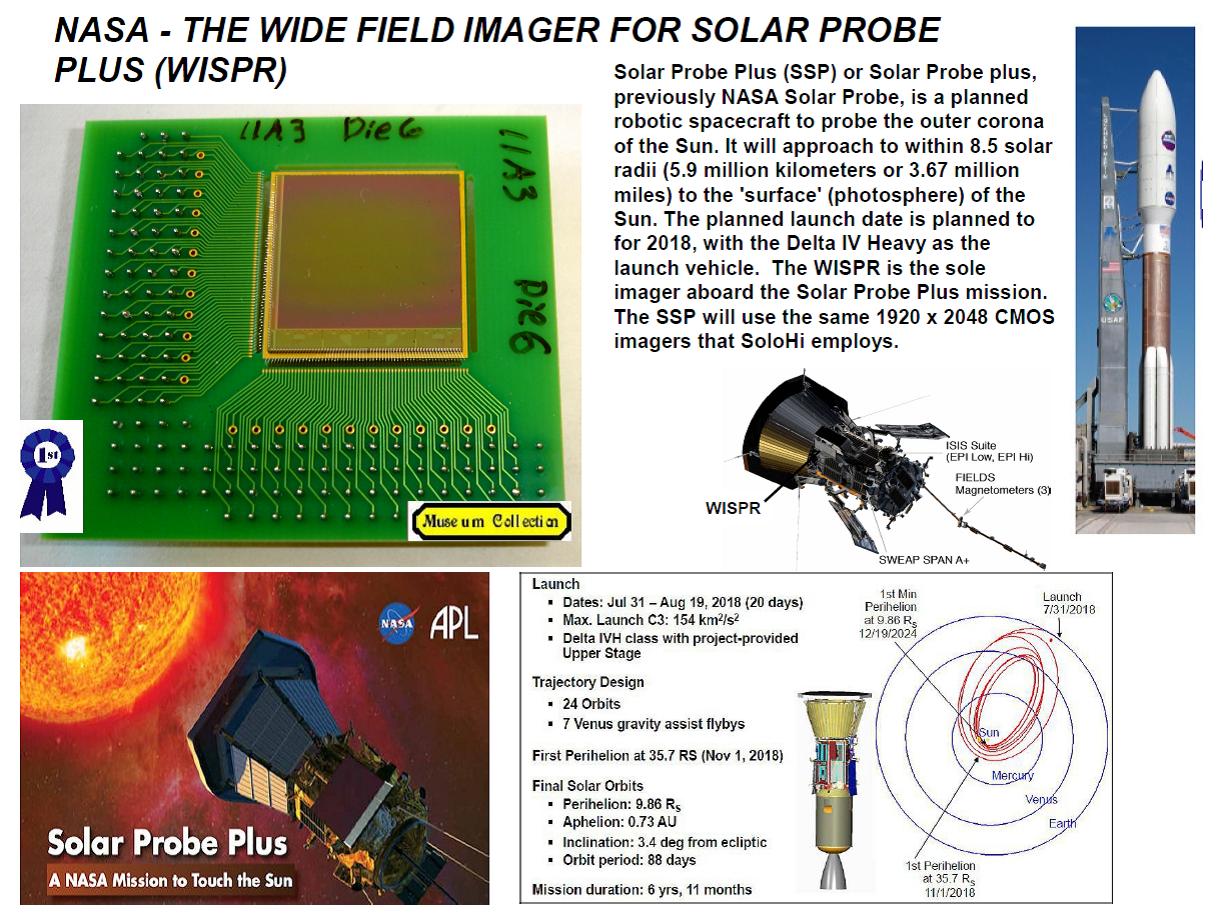 Janesick:  Wide field imager folr solar probe
