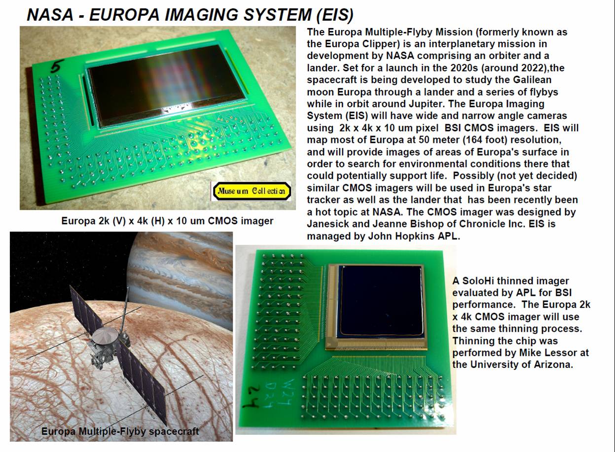Janesick:  NASA Europa imaging system