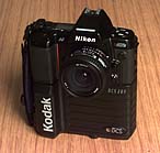 kodak dcs 200 nikon n8008s digital slr camera 1992