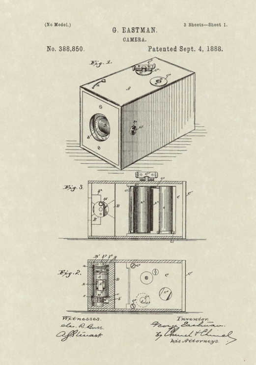 First Kodak patent