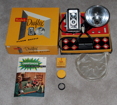 kodak duaflex II filmcamera kit 1950