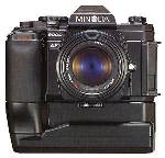 minolta maxxum 7000 and 8000 camera with winder 1985