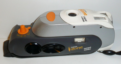 polaroid i-zone digital combo combinatin instant film and digital camera 2000