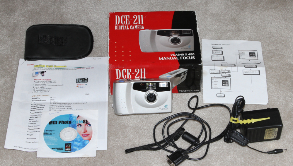 Sampo CyberSnap DCE-211 kit