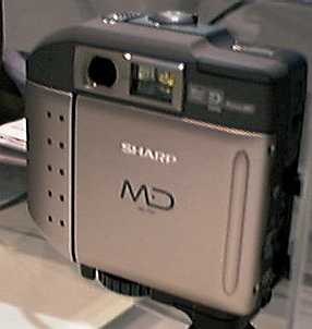 sharp md-ps1 minidisc digitalcamera 1996