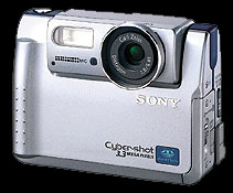 sony dsc-55v vintage digital camera 2000