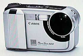 canon powershot 600 digital camera 1996