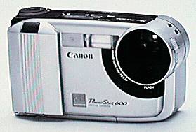 canon powershot 600 digital camera 1996
