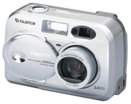 fuji fp 2600 zoom vintage digital camera 2001