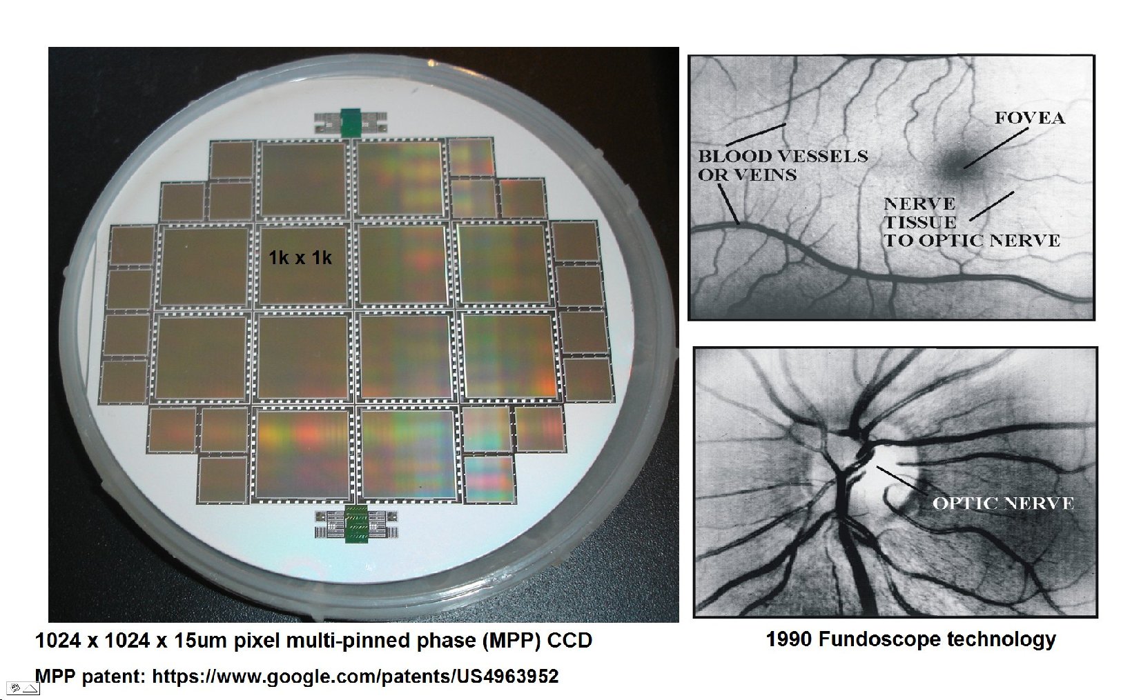 Janesick commercial multi-pinned phase CCD wafer