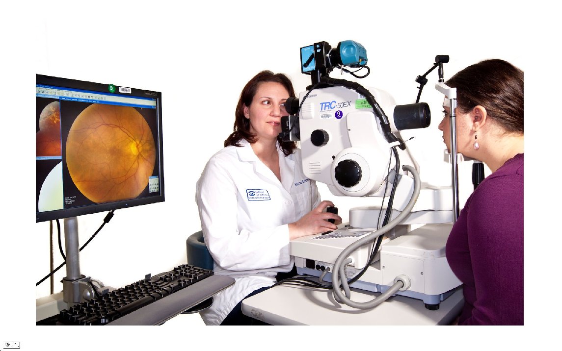 Janesick fundoscope with CCD imager