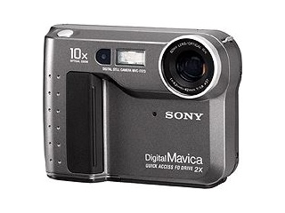 sony mavica mvc-fd73 floppy disk vintage digital camera  1999