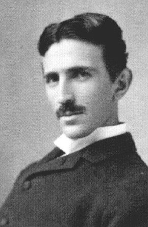 nikoli (nikola) tesla, inventor of radio, electric generator, electgric motor, flourescent lighting, alternating current, discovero of the rotating magnetic field 1856